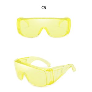 Transparent Lens Oversized Sunglasses UV400 38g Windproof Goggles