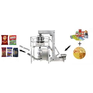 Multifunction Peanut Packaging Machine For Potato Snack Banana Chips