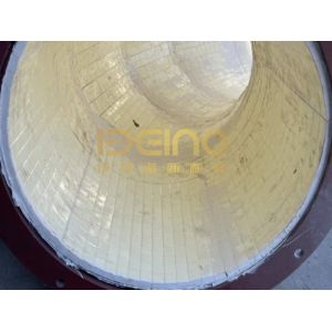 Heat Resistance Alumina Ceramic Pipe Ceramic Lined Steel Composite Pipe