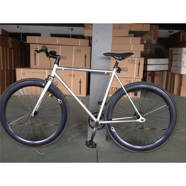 700c Fixed Gear Bicycle with Hard Frame Non-rear Damper Type and Aluminum Rim Material