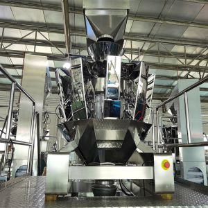 0.04mm Automatic Vertical Packing Machine 420mm Taro Slices