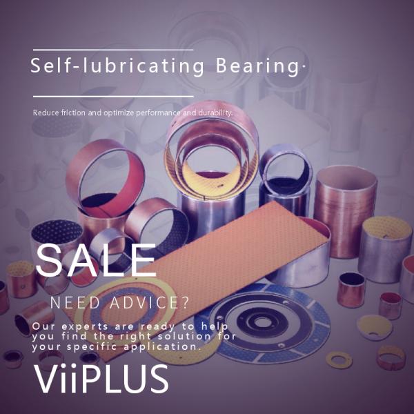 Self Lubricating Multilayer Bushing Straddle Bearing Sintered Bronze