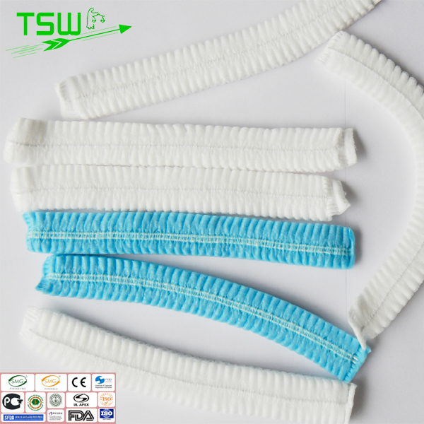 Colorful SPP Disposable Clip Cap With Single / Double Elastic