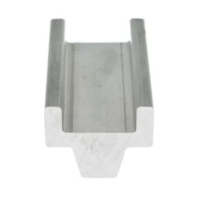 6063 T5 Aluminium Guide Rails Extrusion Profiles