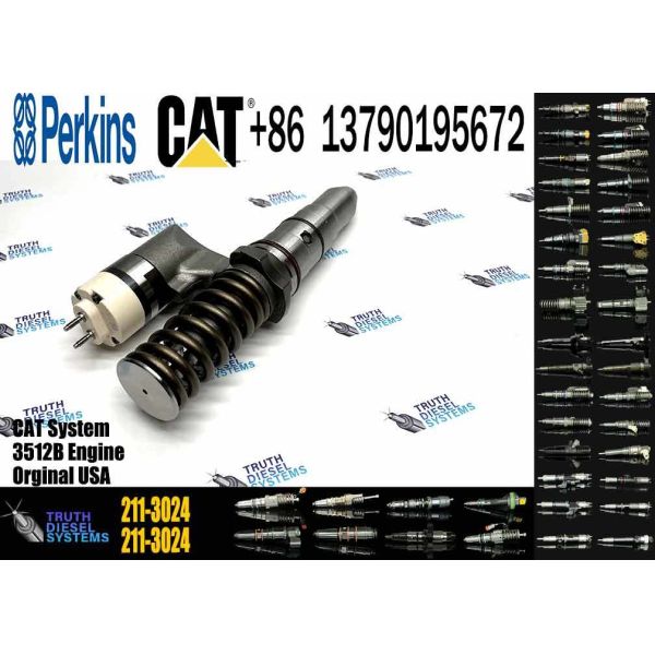 High Efficiency Diesel Common Rail Fuel Injector 204-2067 211-3024 Diesel