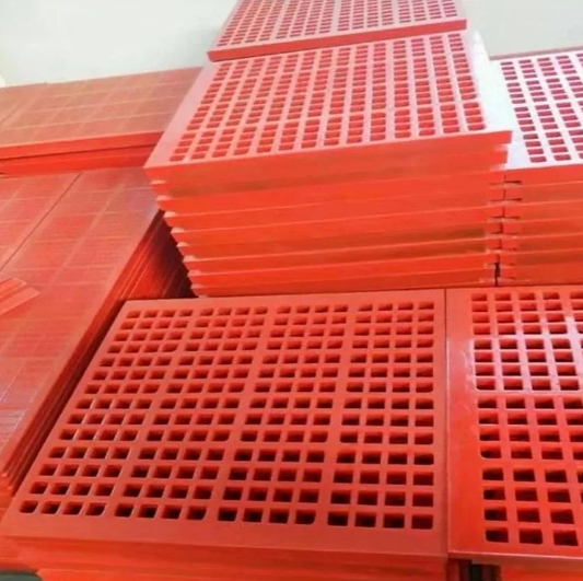 Drum Scrubber Mill Polyurethane Rubber Trommel Screen Panels PU Urethane Trommel Screens