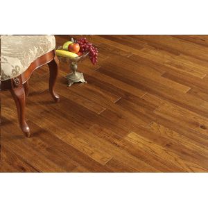 American Hickory Solid Hardwood Flooring with poplar colors in USA