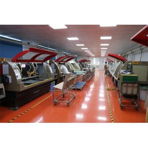 Aluminum Multilayer FR4 PCB Board Gleen Soldermask White Silkscreen