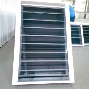 Fixed Blind Shutter Louver Kinds Of Aluminum Glass Custom Made Anhui Factory