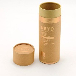 Custom Paper Black Round Gift Cardboard Wine Box