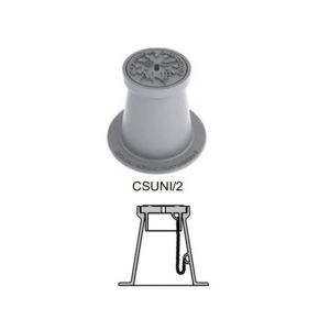 EN124 Metal Manhole Cover Surface Boxes For Underground Hydrant Underground Fire