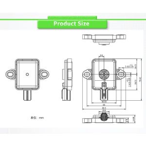 UBHL-PY Vehicle Hydrogen Leakage Sensor For Fuel Vehicle Concentration Detection