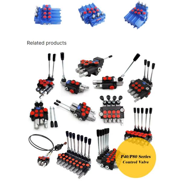 Farm Tractor Hydraulic Delive Distributor P80-3/4-222 for Mtz Tractor Spare Parts