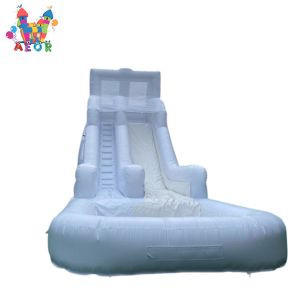 Custom Commercial Grade PVC Party Rental Toddler Castle Water Slide With Ball