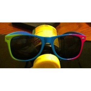China PC Plastic Frame Colorful 3d Fireworks Glasses Disposable Rainbow For Entertainment Site on sale