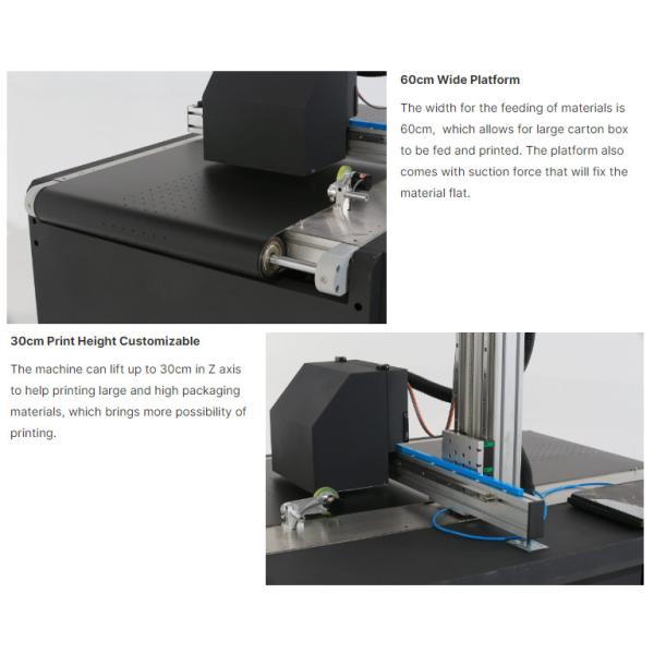 Single Pass Printer Paper Cup Fan Carton Printer Digital Package Single Pass Printer For Packing