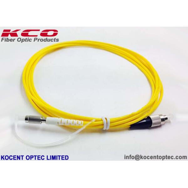 Single Mode Fiber Optic Patch Cord with DIN/PC Connector and Simplex/Duplex