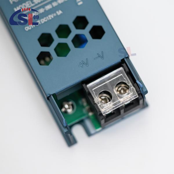 Indoor Slim and Ultra Thin SMPS Power Supply 5A Output Current 100-240V AC to DC 5V 12V 24V