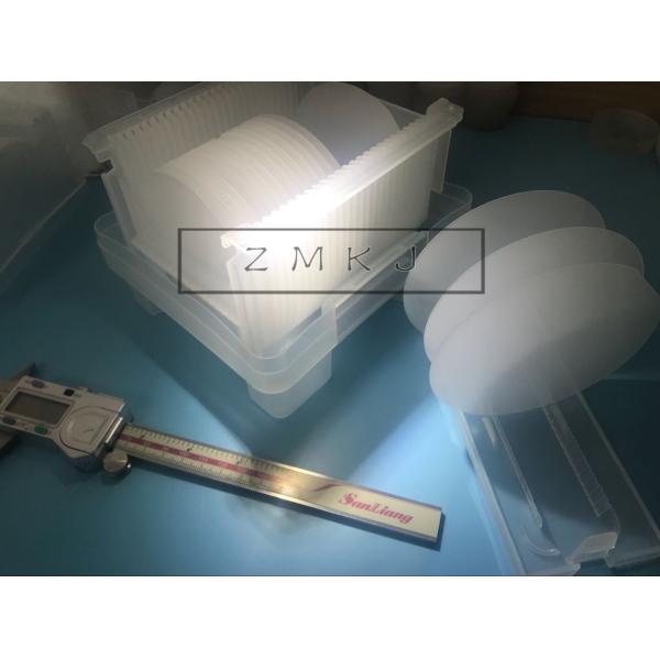 Single Side Polished Sapphire Parts Al2O3 Crystals Substrate Wafers For Epi - Ready