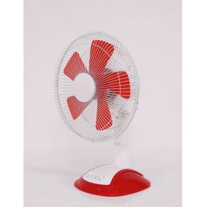 China Rechargeable Table 12 Inch Solar AC DC Fan With Battery on sale