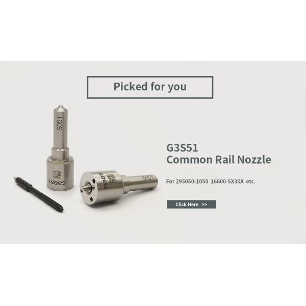 G3S48 DENSO Common Rail Nozzle For Injectors 295050-093# 8-98178247-3 TD
