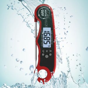 Electronic Dual Probe Meat Thermometer Waterproof With Alarm Function