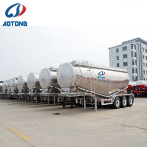 45000L Aluminum Fuel Tanker Semi Trailer with 3 Axles