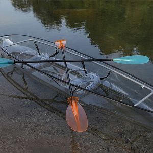 Quality Lightweight Lake Transparent Canoe With Balanced Outrigger SGS Certification for sale
