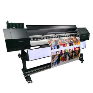 2.5M Roll To Roll Flatbed Printer With UV Inks And LED UV Curing System