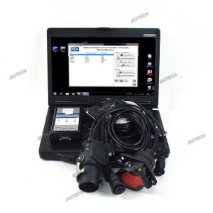 Ready to use CF53 laptop+2024 Truck Trailer Brake Diagnostic Tool for KNORR
