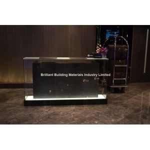 Otta Quartzite Furniture Reception Desk Honed