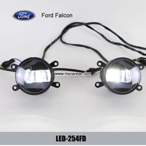 Ford Falcon bodyparts car front fog led lights DRL daytime running light