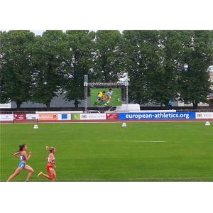 Light Weight SMD 3 In 1 Stadium Perimeter LED Display With 140° Viewing Angle