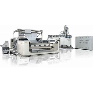 450kg/H Plastic Films Extrusion Coating Machine For Corrosive Polymers