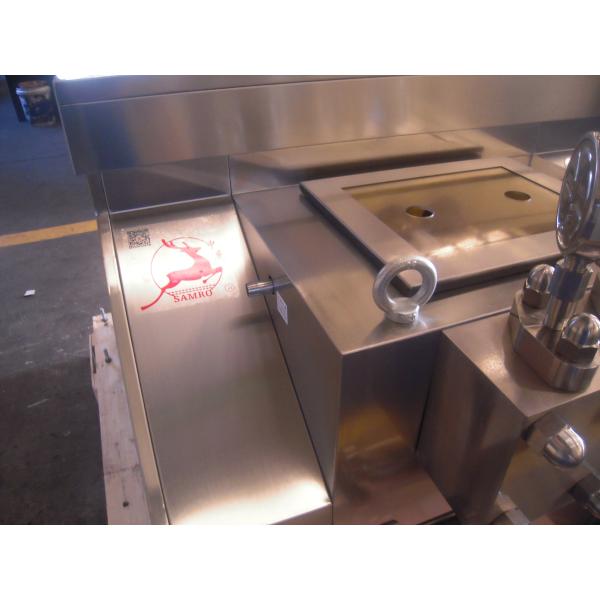 Buy 3 Plunger Sanitary Food Homogenizer Machine Manual Operating at wholesale prices