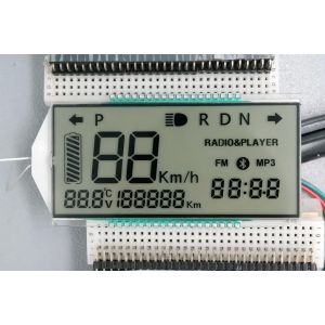 Transmissive Monochrome LCD Module Electric Vehicle Dashboard