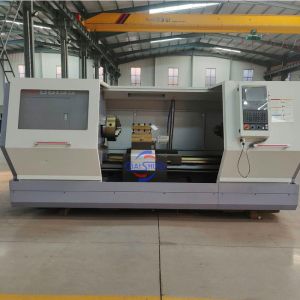 Flat Bed CNC Lathe 500mm Swing 1500mm Workpiece 7.5kW