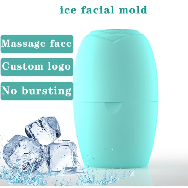 Silicone Facial Ice Mold for Skin Care and Beauty Sustainable Ice Cream Tools Type
