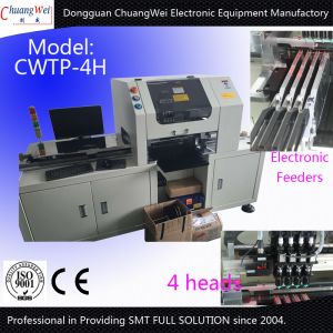 Electronic Feeder Fully Automatic SMT LED Pick and Place Machine with Four Head