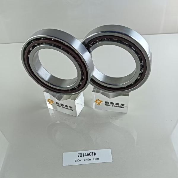 Single Row 46114 Angular Contact Ball Bearing 70*110*20mm 7014AC for Heavy Machinery