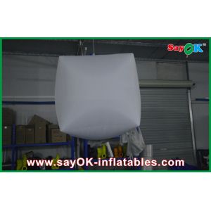 Square Hanging Inflatable LED Light Stylish Customized For Club