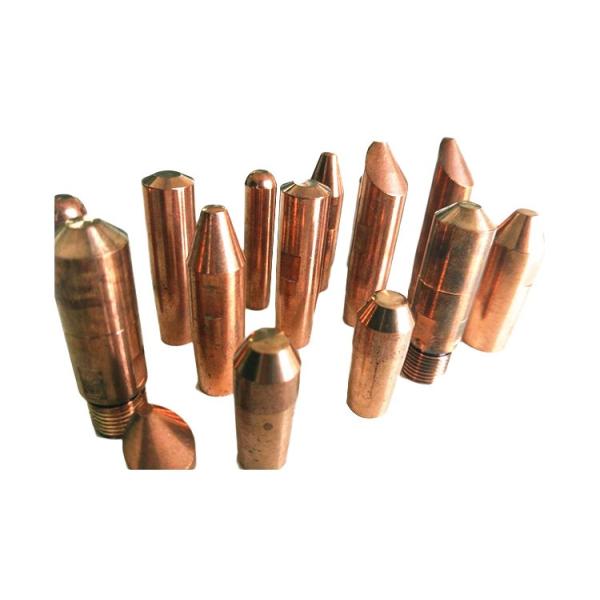 Welding Tips Cucrzr Electrodes Spot Welding Electrodes For Pedal Spot Weld Machine