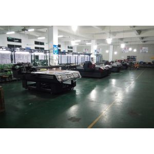 Plexiglas / Glass / Ceiling UV Flatbed Printing Machine Curve and Density