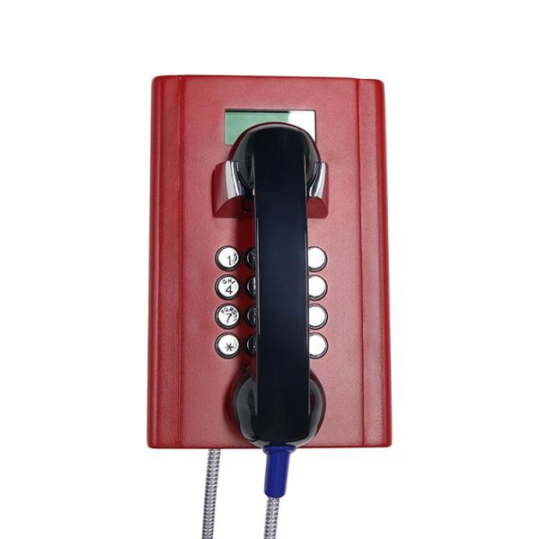 Buy Cold Rolled Steel IP65 GSM SIP VoIP Hotel Telephone at wholesale prices