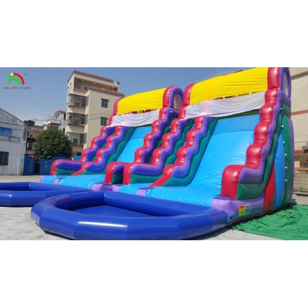 Customized Outdoor Waterpark Slides Amusement Playground Equipment Comercial Water Slides for Kids