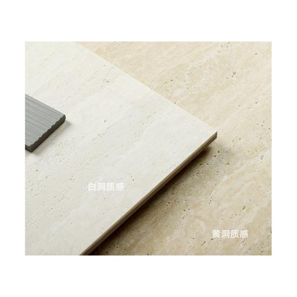 800 X 800mm Big Floor Indoor Stone Soft Ceramic Tile Beige Travertine Floor Tile