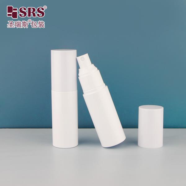 24/410 PET PCR Recycled Clear Transparent Glossy Plastic Sprayer Pump Bottle With Fine Mist Pump Perfume Toner Packaging