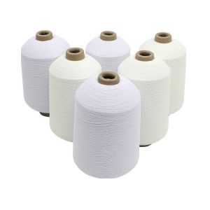 140D Polyester Recycled Cotton Silk Knitting Yarn 72F Regenerated Fiber