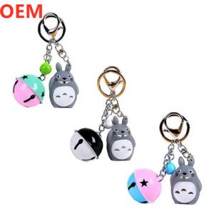 Custom 3d Cartoon Keychain Customization OEM Design PVC Plastic Keychain