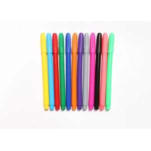 Quality Children Use Fibre Tip Fine Tip Coloring Markers With Bullet Fiber Tip for sale